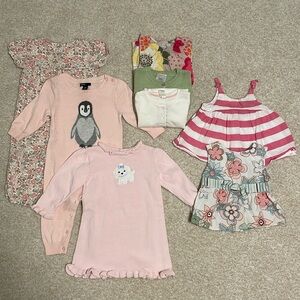 6-12month Baby Girl Lot (Oshkosh B’Gosh,Baby Gap,Old Navy,Gymboree)